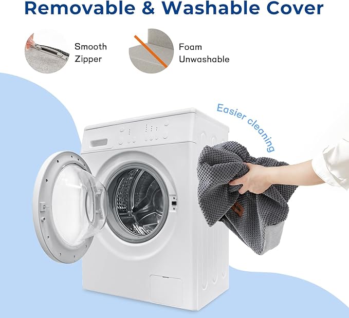 Dog Stairs for High Beds - Pet Stairs Ramp for Couch, 35D Foam Dog Steps for Small to Large Pets, with Non-Slip Bottom Beige, 5 Steps