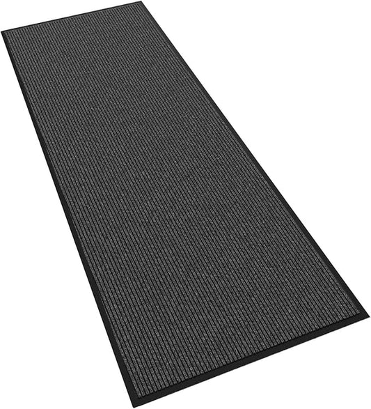 Door Floor Mat Commercial Grade Large Size 3' x 10'Heavy Duty Tough Entry Collection Slip Skid Entrance Mat with Rubber Backing Low Profile and Easy to Clean Indoor Outdoor Rug