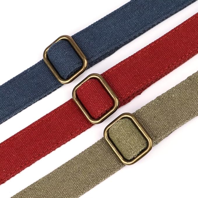 PET ARTIST Dog Collars for Medium Dogs, Soft Padded Premium Nylon Dog Collar with Quick Release Metal Buckle, Durable & Adjustable Pet Collars for Girl Gifts, Red, M (Fit 13-20")