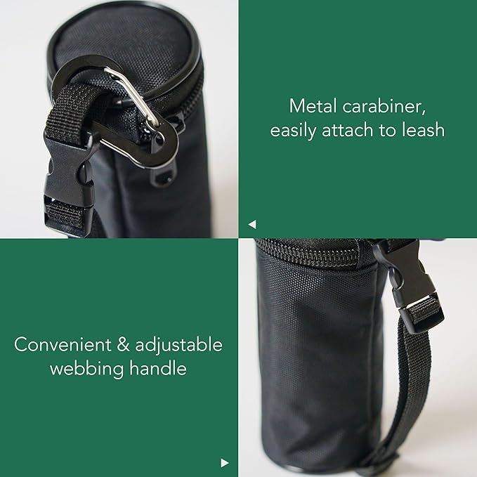 Extended Dog Poop Bags with Dispenser, 1000 Count, Pre-Separated, Lavender Scent, Eco-friendly Material, Extra Thick, 100% Leakproof, 8"x 15.6", Green