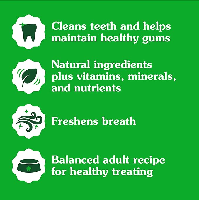 Greenies Original Large Dental Dog Treats, 12 oz. Pack (8 Treats)