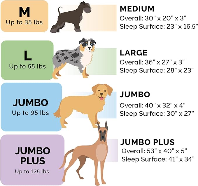 Furhaven Cooling Gel Dog Bed for Large Dogs w/ Removable Bolsters & Washable Cover, For Dogs Up to 95 lbs - Plush & Suede Sofa - Almondine, Jumbo/XL