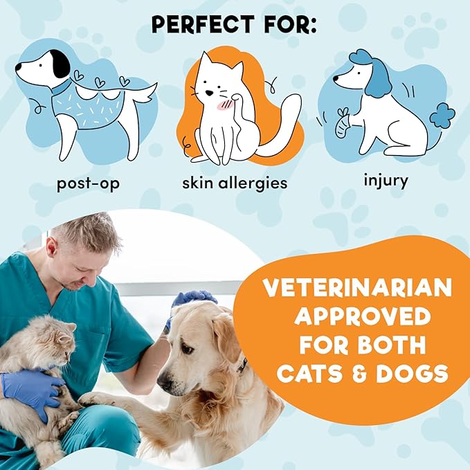 BENCMATE Inflatable Dog Cone Collar Alternative, Soft Dog Cone for Small Medium Large Dogs and Cats, Neck Recovery ECollar Donut Collar After Surgery (XLarge, Constellation)