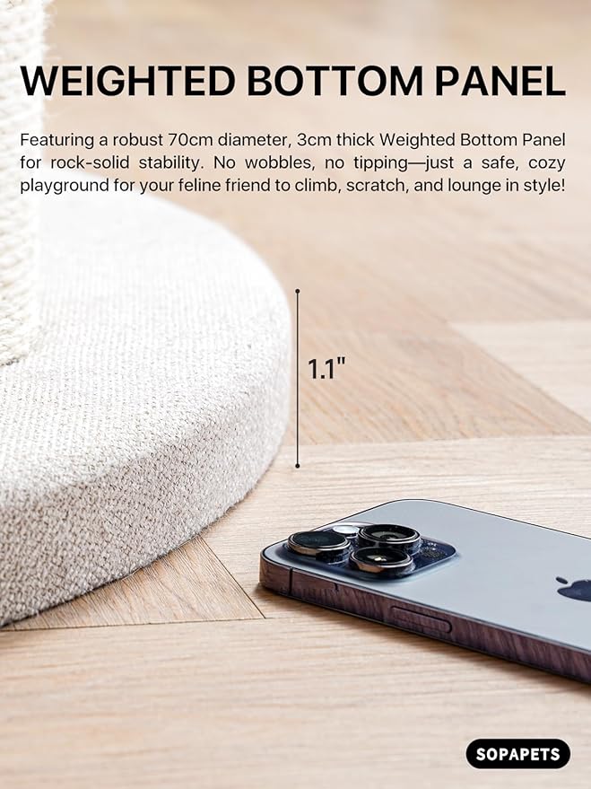 Extra Large Cat Tree for Maine Coon,65 Inches Tall Cat Tree Tower for Indoor Cats Large Adult 20 lbs,XXL Heavy Duty Luxury Sturdy Cat House with Big Hammock,Sisal Scratching Post,Condo