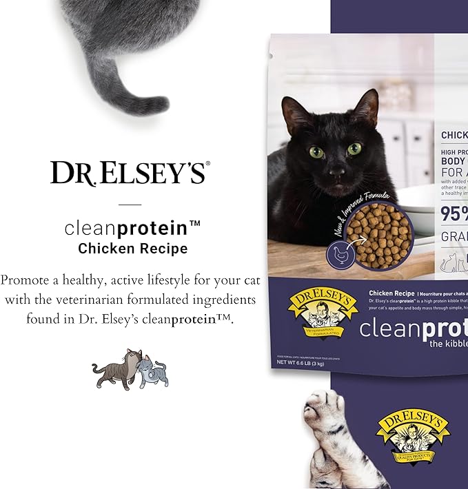 Dr. Elsey's cleanprotein Chicken Cat Kibble 6.6 lb. Bag