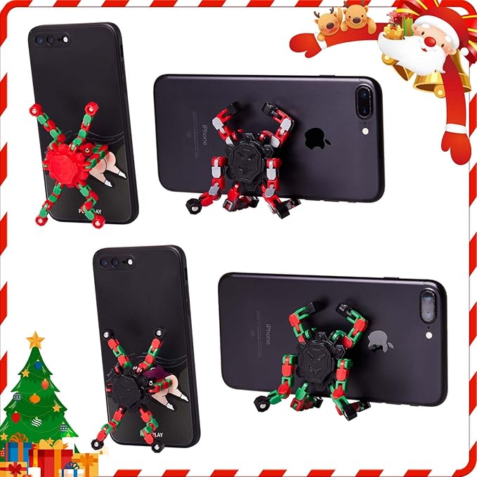 Fidget Spinners for Kids and Adults Christmas Fidget Toys Gifts, Stress Relief Sensory Toys for Boys and Girls Fingertip Gyros for ADHD Autism for Kids Birthday Gifts