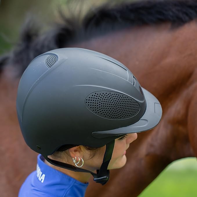Equinavia Skylar Horse Riding Helmet – Lightweight Equestrian Helmet with Airflow Vents, Adjustable Dial & Removable Liner, ASTM F1163-23/SEI Certified