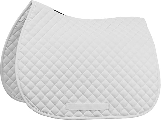 Equinavia Harstad All Purpose Saddle Pad | Classic & Durable | Moisture-Wicking Tricot Backing