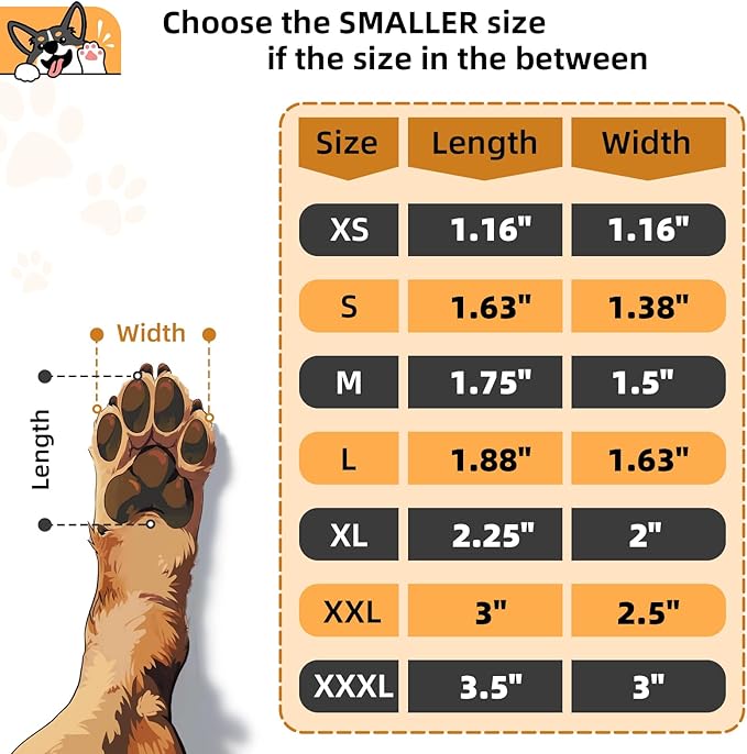 Non-Slip Dog Paw Protector Pads for Senior Dogs, Dog Paw Adhesive Pads on Hardwood Floor,Senior Pets Essentials with Strong Traction,Puppy Grippers,Blue,12 Sets 48 pc L