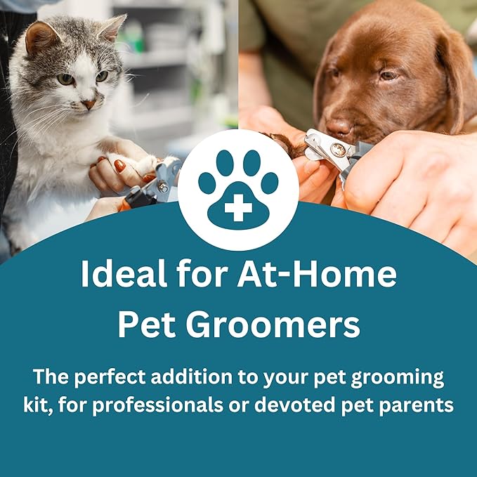 G.B.S 5 oz Styptic Powder for Dogs, Cats & Birds – Quick Blood Clotting for Nail Clipping, Minor Cuts, Tail Docking & Wing Clipping – Pet First Aid Hemostatic Powder with Sealed Top & Scoop (3)