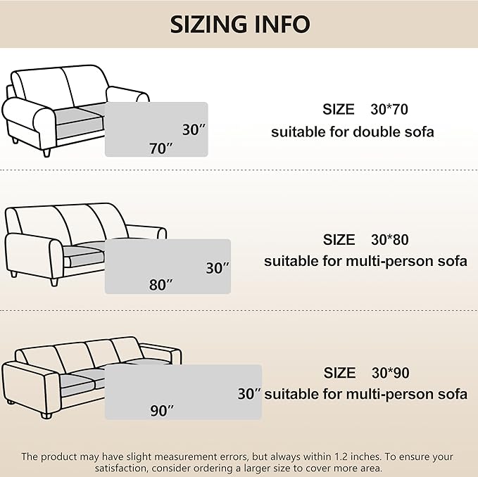 gogobunny 100% Double-Sided Waterproof Dog Bed Cover Pet Blanket Sofa Couch Furniture Protector for Puppy Large Dog Cat, Reversible (30x70 Inch (Pack of 1), Dark Cream/Light Cream)