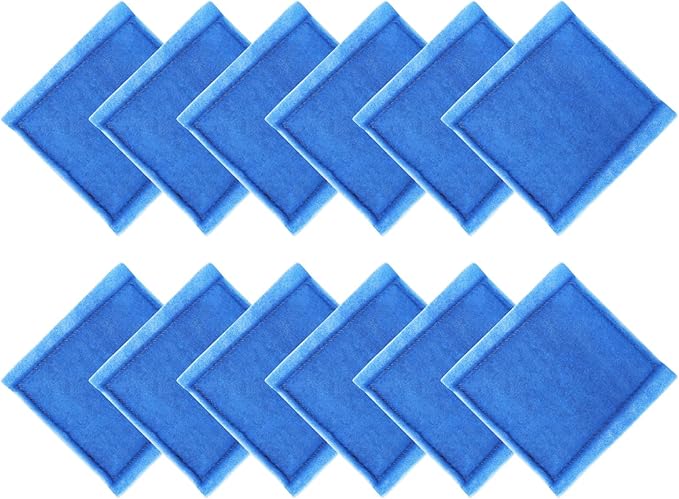 12 Pack Aquarium Filter Cartridges for Aqua-Tech 30-60/20-40 Gallon Fish Tank Power Filter Replacement, EZ-Change #3 Fish Filter Cartridge