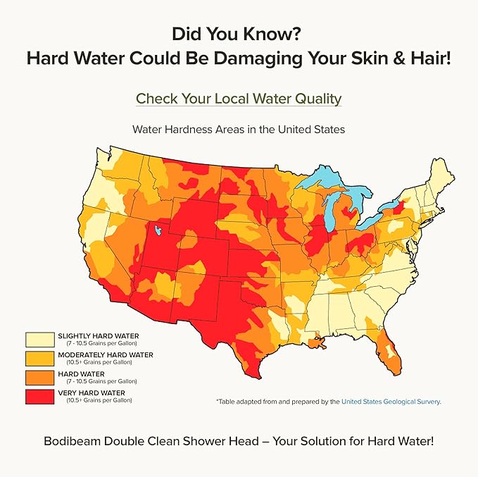 Filtered Handheld Shower Head with Vitamin C & Sediment Filter, High Pressure Water Flow, Water Saving, Reduces Chlorine for Dry Skin & Hair, On/Off Switch, Made in Korea, Spa-Like Shower- Pure White