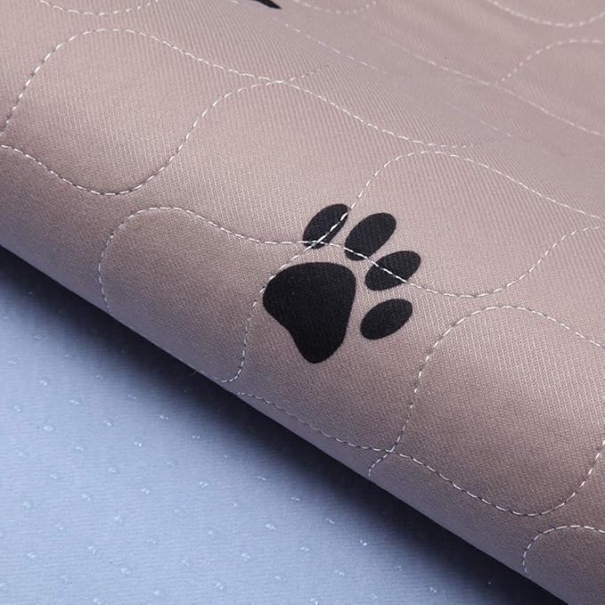 Washable Dog Pee Pads with Puppy Grooming Gloves,Puppy Pads,Reusable Pet Training Pads,Waterproof Pet Pads for Dog Bed Mat,Super Absorbing Whelping Pads