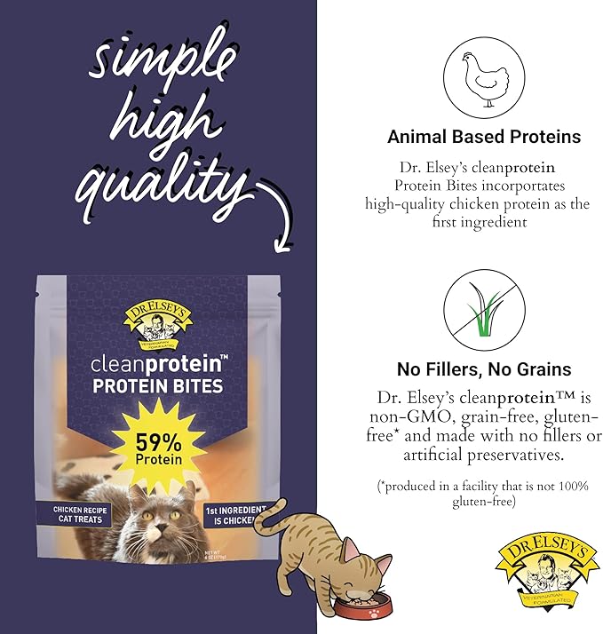 Dr. Elsey's cleanprotein Protein Bites Chicken 6 oz.