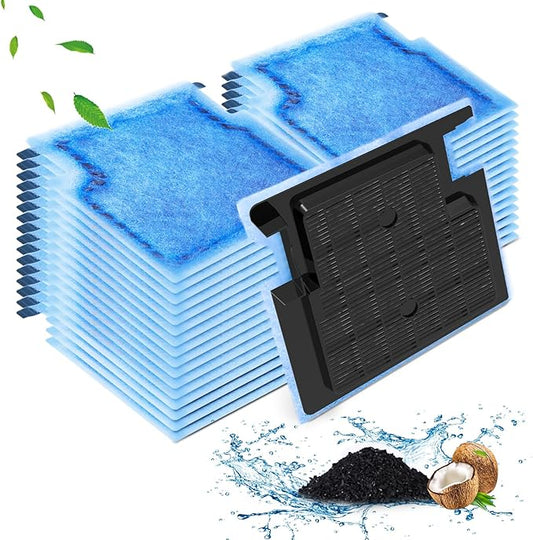 8/16/32 Pack Rite-Size A Filter Cartridges Compatible with MarineLand Penguin Power Filters 75 & 100 - Rite-Size A Replacement Filter Cartridges Compatible with MarineLand Penguin Power Filter