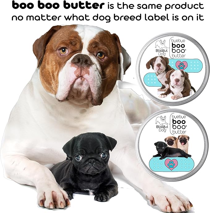 The Blissful Dog Staffordshire Pitbull Terrier Boo Boo Butter, 0.50-Ounce