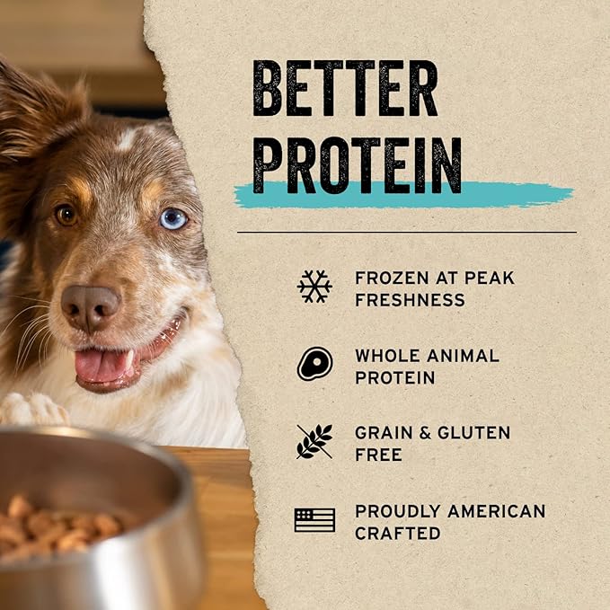 Vital Essentials Chicken Breast Dog Treats, 3.75 oz | Freeze-Dried Raw | Single Ingredient | Premium Quality High Protein Training Treats | Grain Free, Gluten Free, Filler Free