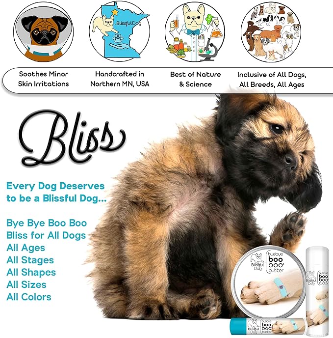The Blissful Dog 2 oz TIN Dogue De Bordeaux Booboo Butter
