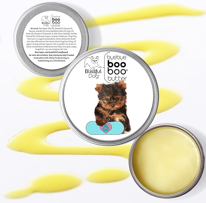 The Blissful Dog Yorkshire Terrier Boo Boo Butter, 16 oz.
