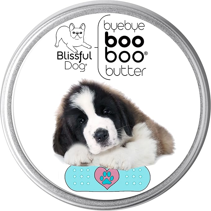 The Blissful Dog 4 oz TIN St. Bernard Booboo Butter
