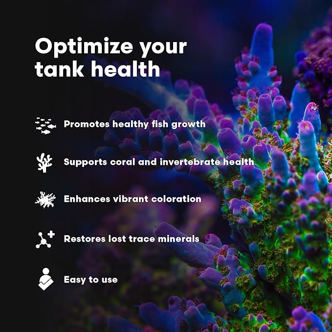 Brightwell Aquatics Rēplenish – Premium Trace & Minor Element Supplement for Marine Aquariums, Supports Healthy Fish, Corals, and Invertebrates, 250 ml