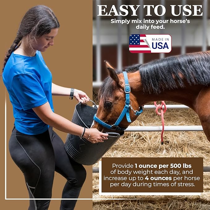 Equerry's Economy Equine Supplement - Horse Probiotics | Supplement for Horses | Horse Vitamins and Minerals Supplement with Enzymes and Selenium,20lb