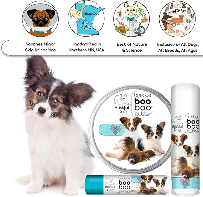 The Blissful Dog Papillon Boo Boo Butter, 16 oz.