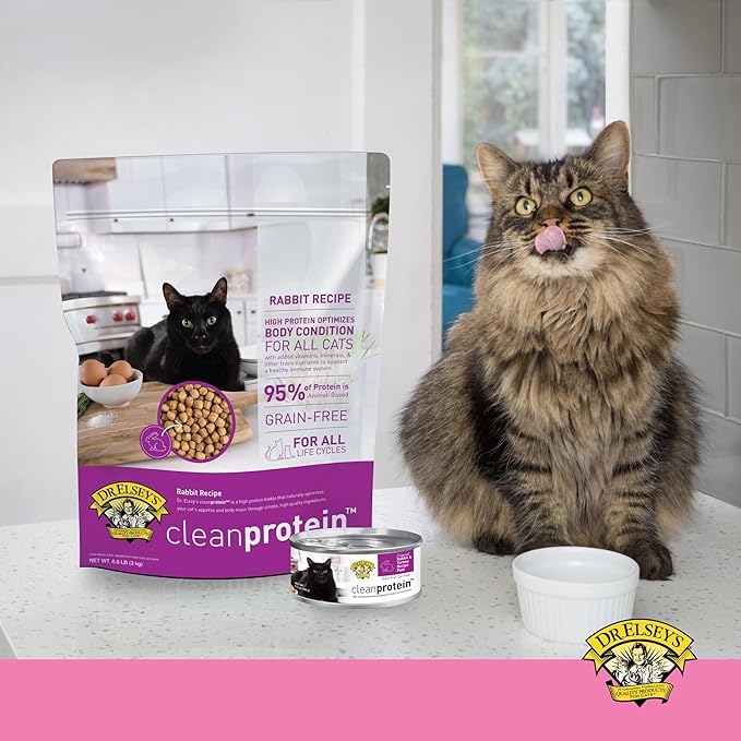 Dr. Elsey's cleanprotein Original Pork Recipe Wet Cat Food, (Pack of 24), 5.3oz Cans