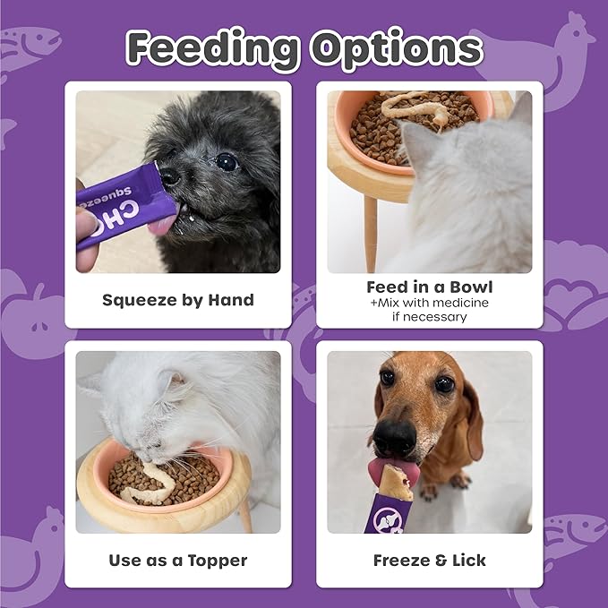 Grab & Go Squeeze Vita Stick Lickable Treats for Dogs & Cats. 49 Joint Support Sticks with Essential multivitamins. Soft and Tasty Paste for All Life Stages, Supporting Joints Health