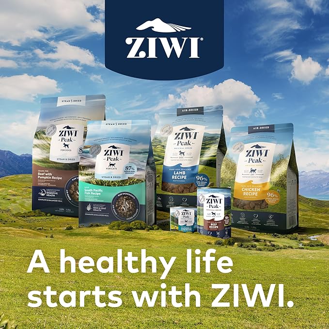 ZIWI Peak Air-Dried Cat Food – Beef - All Natural, High Protein, Grain Free, Limited Ingredient w/ Superfoods (35.2oz)