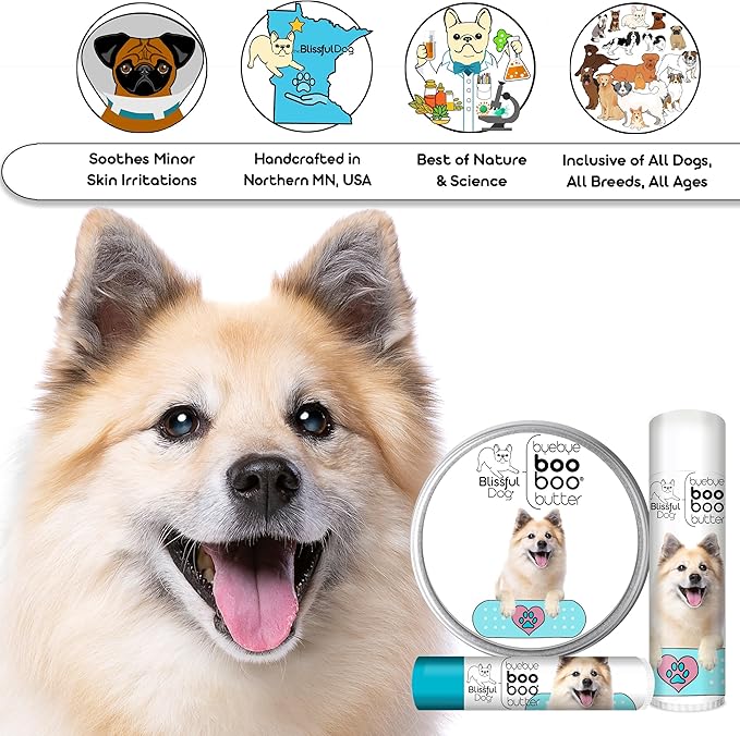 The Blissful Dog Icelandic Sheepdog Boo Boo Butter, 0.50 Ounce