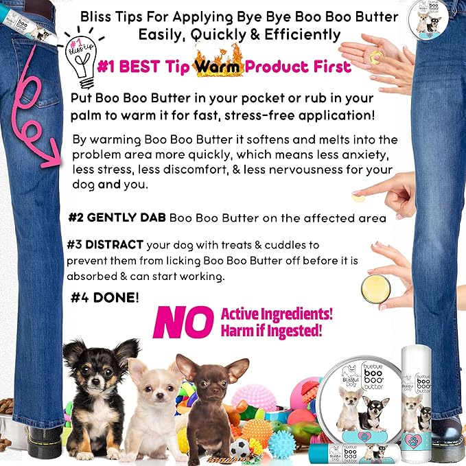 The Blissful Dog 2 oz TIN Chihuahua Booboo Butter