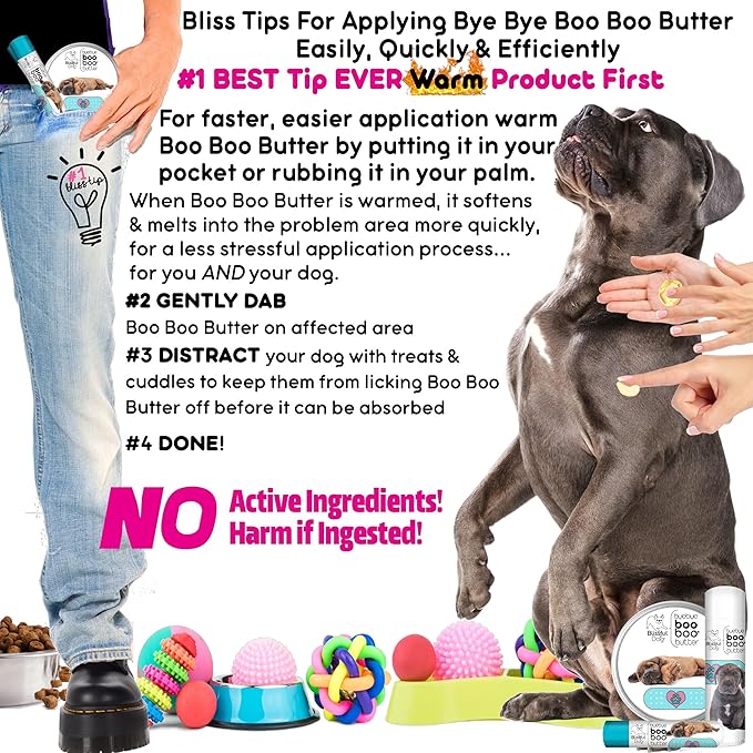 The Blissful Dog Cane Corso Boo Boo Butter, 8-Ounce