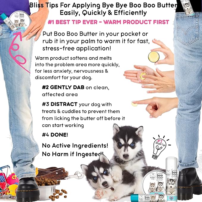 The Blissful Dog Husky Boo Boo Butter, 16 oz.