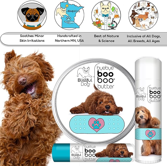 The Blissful Dog Labradoodle Boo Boo Butter, 16 oz.