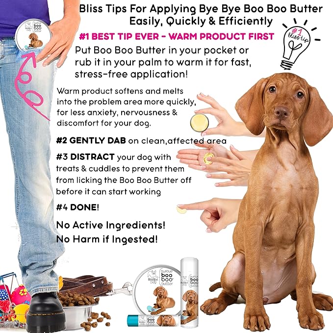 The Blissful Dog 2 oz TIN Vizsla Booboo Butter