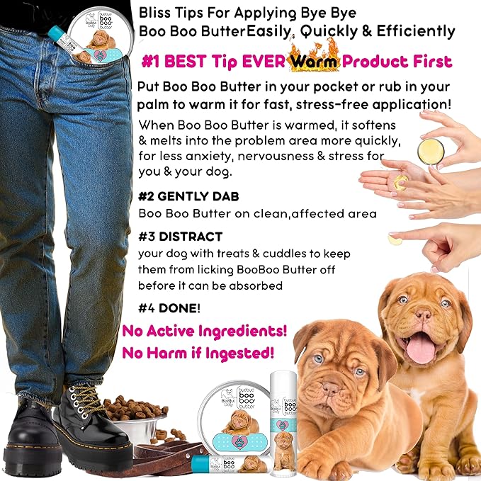 The Blissful Dog 1 oz TIN Dogue De Bordeaux Booboo Butter