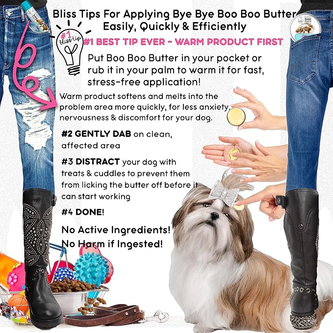 The Blissful Dog .50 oz Tube Shih Tzu Booboo Butter
