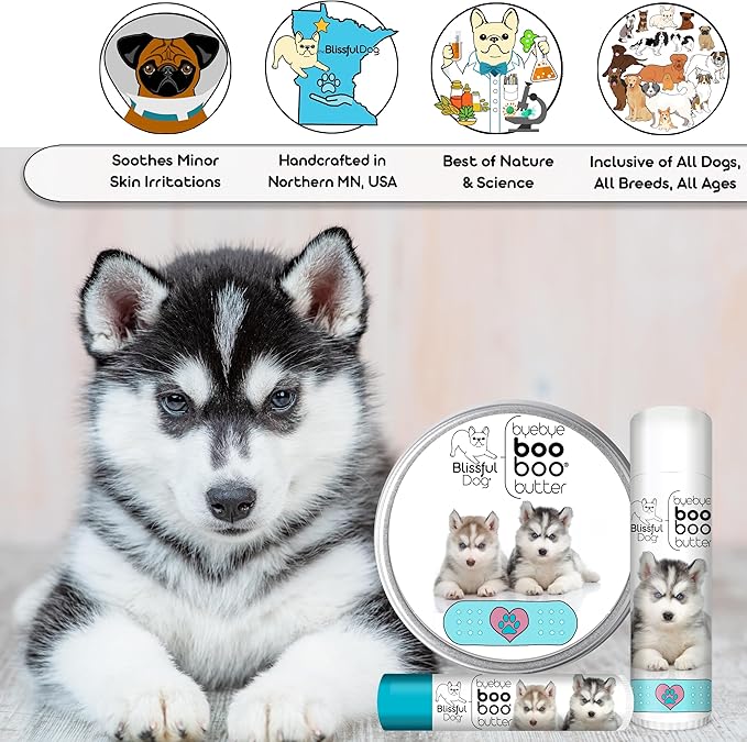 The Blissful Dog 2 oz TIN Husky Booboo Butter