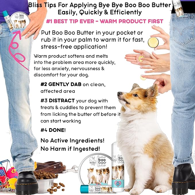 The Blissful Dog 2 oz TIN Shetland Sheepdog Booboo Butter
